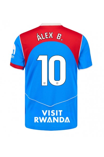 Atletico Madrid Alex Baena #10 Jalkapallovaatteet Kolmaspaita 2025-26 Lyhythihainen Atletico Madrid Alex Baena #10 Jalkapallovaatteet Kolmaspaita 2025-26 Lyhythihainen